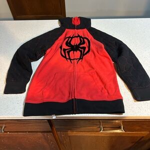 Red and Black Spider Hoodie and Pants